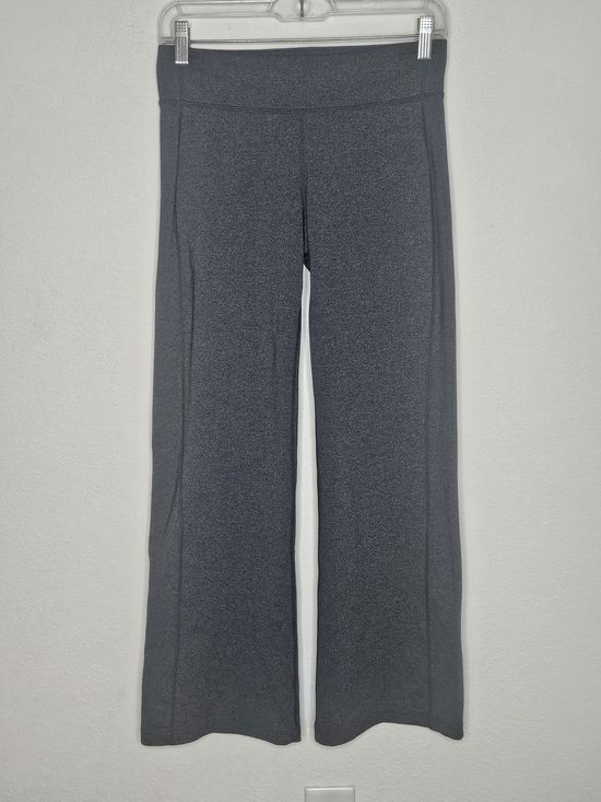 Athleta Pants - Athleta Kickbooty Wide Leg Flare Yoga Pants High Waisted Charcoal Inside Pocket